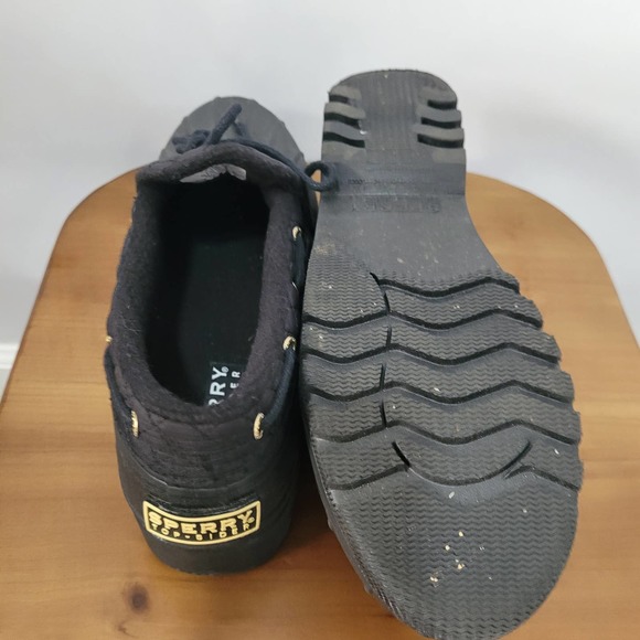 Sperry Top-Sider Black Rubber Duckling Women's Boot (STS95272) - Size 9.5 - Picture 3 of 3